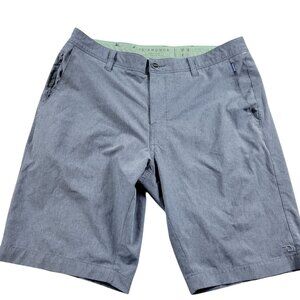 7 Diamonds Performance Shorts Men's 33 Measures 34 Blue Golf Preppy